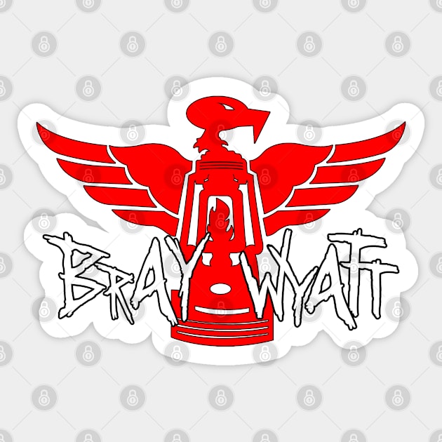 Bray Wyatt Buzzards Sticker by ANewKindOfFear